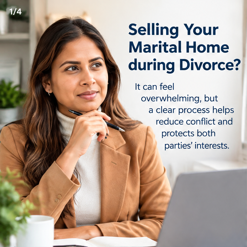 Selling the Marital Home During Divorce